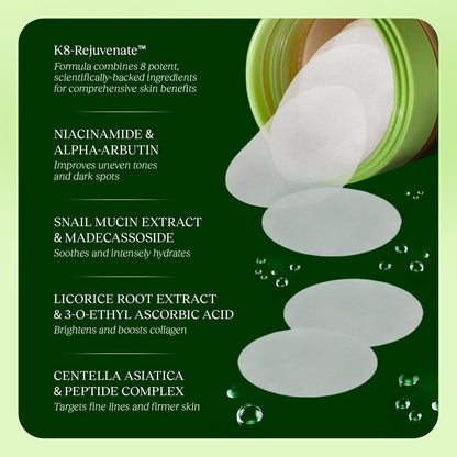 Korean Anti-Aging Toner Pads